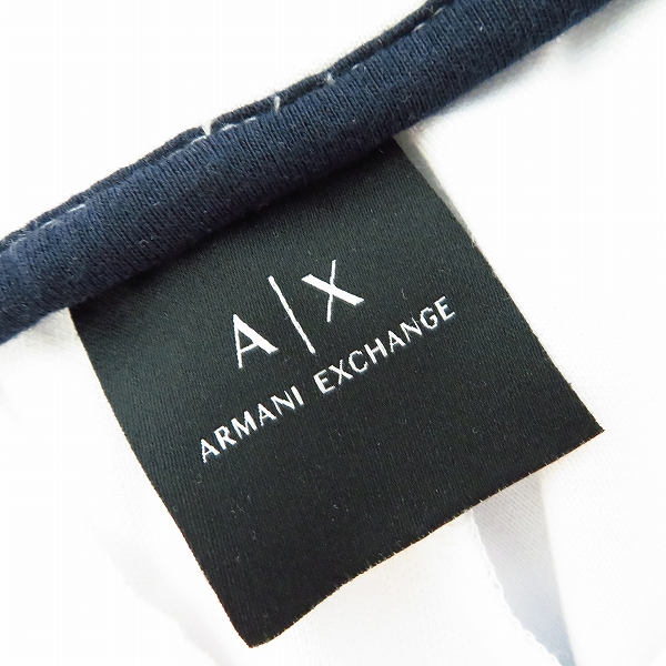 実際に弊社で買取させて頂いたARMANI EXCHANGE/アルマーニエクスチェンジ スウェットパンツ リブ ホワイト/Sの画像 3枚目
