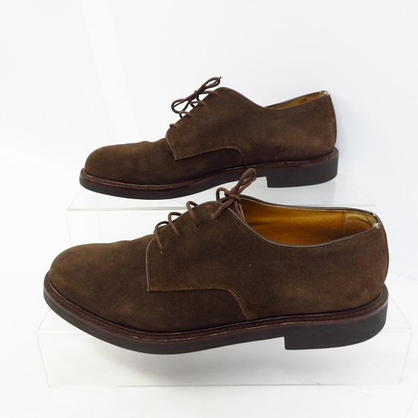 実際に弊社で買取させて頂いたGIORGIO ARMANI/ジョルジオアルマーニ スエードレザー ドレスシューズ/7の画像 3枚目