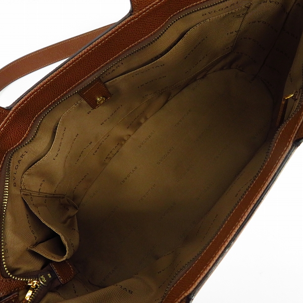 実際に弊社で買取させて頂いたBVLGARI/ブルガリ Decollete 2way ラージサイズハンドバッグ 21216の画像 3枚目