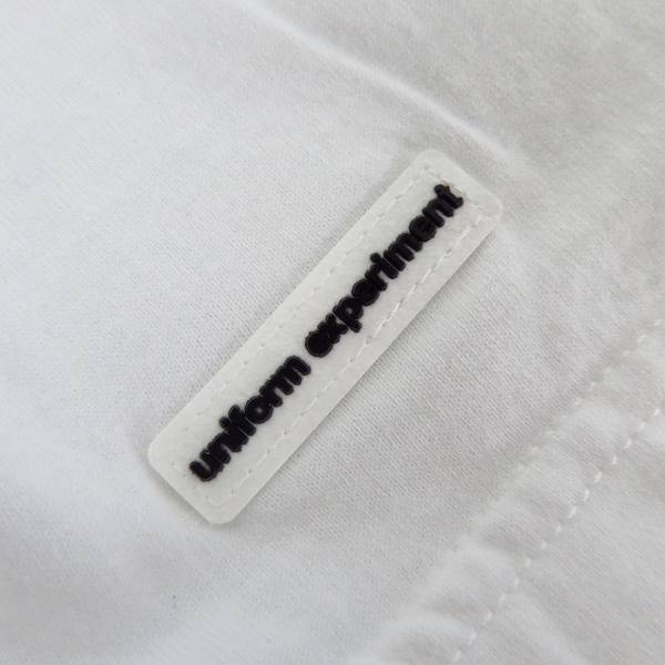 実際に弊社で買取させて頂いたuniform experiment/ユニフォームエクスペリメント 19SS ナンバリングポケットTシャツ 1の画像 6枚目