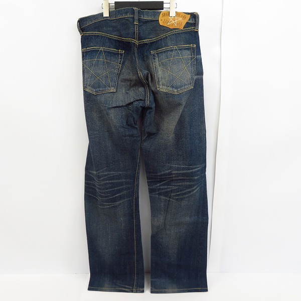 実際に弊社で買取させて頂いたSUGAR CANE/シュガーケーン Lot.065 ボタンフライデニムパンツ W38/L36の画像 1枚目