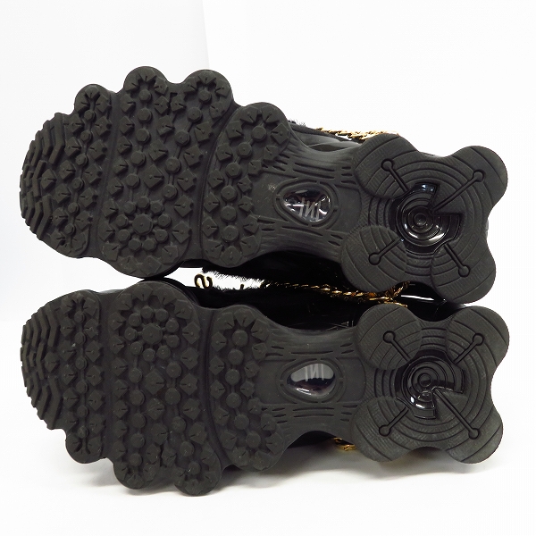 実際に弊社で買取させて頂いたNIKE×COMME des GARCONS/ナイキ×コムデギャルソン W NIKE SHOX TL/CDG ロゴチェーン装飾 CJ0546-001/25の画像 2枚目