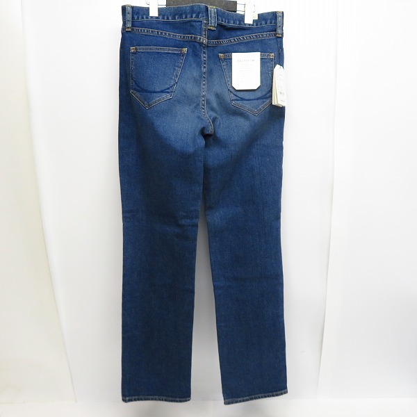 実際に弊社で買取させて頂いた【未使用】FACTOTUM/ファクトタム Eストレッチデニム ストレートパンツ Charles 08043401/30の画像 1枚目