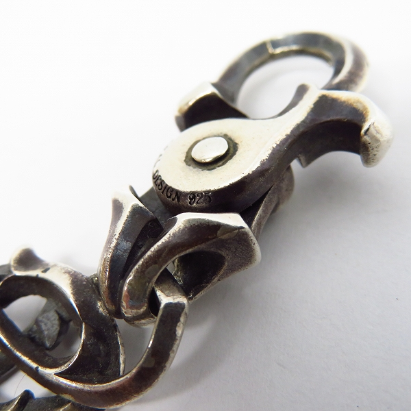 実際に弊社で買取させて頂いたDEAL DESIGN/ディールデザイン レイジングリンク シルバー ブレスレットの画像 5枚目