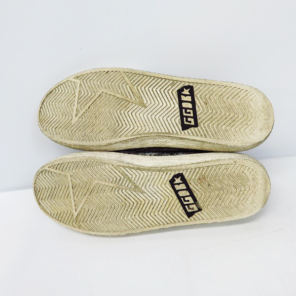 実際に弊社で買取させて頂いた【ジャンク】GOLDEN GOOSE/ゴールデングース the tenth star ローカットスニーカー サイズ：43の画像 2枚目