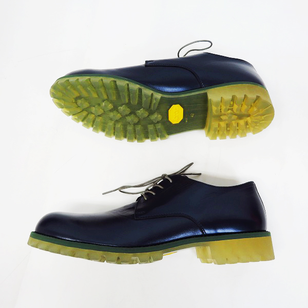 実際に弊社で買取させて頂いたPADRONE×DISCOVERED/パドローネ×ディスカバード DERBY PLAIN TOE SHOSE/42の画像 3枚目