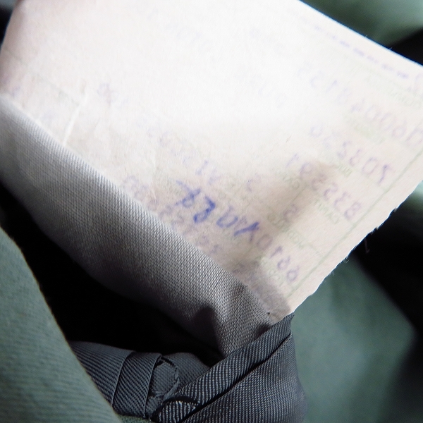 実際に弊社で買取させて頂いたChristian Dior/クリスチャン ディオール 2ボタン コットン テーラードジャケット Size：46の画像 4枚目