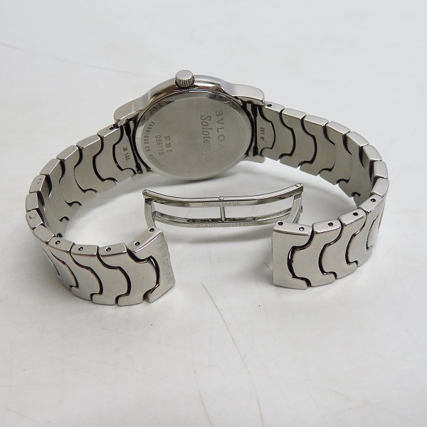 実際に弊社で買取させて頂いたBVLGARI/ブルガリ solotempo/ソロテンポ クオーツ/腕時計 ST35Sの画像 2枚目