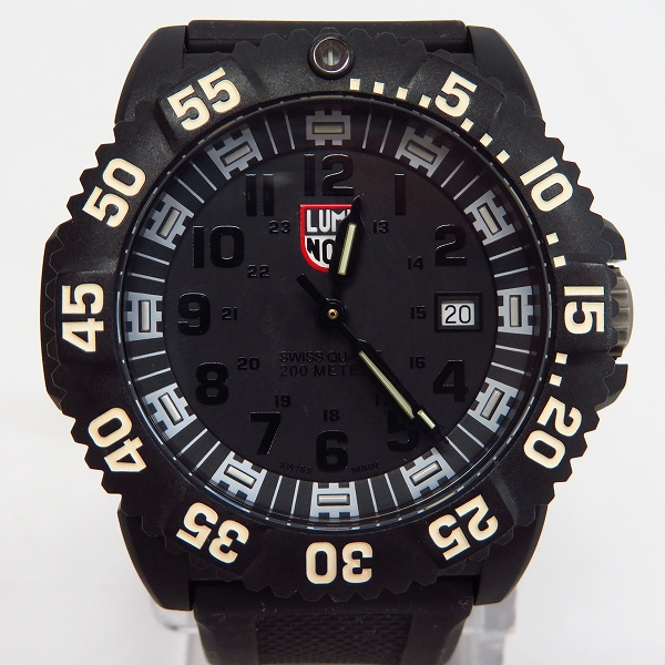 実際に弊社で買取させて頂いたLUMINOX/ルミノックス NAVYSEAL/ネイビー シールズ 3050/3950【動作未確認】