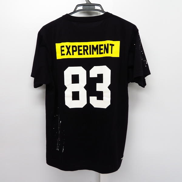 実際に弊社で買取させて頂いたuniform experiment/ユニフォームエクスペリメント 18SS ペイント/ナンバリングTシャツ UE-180075/2の画像 1枚目