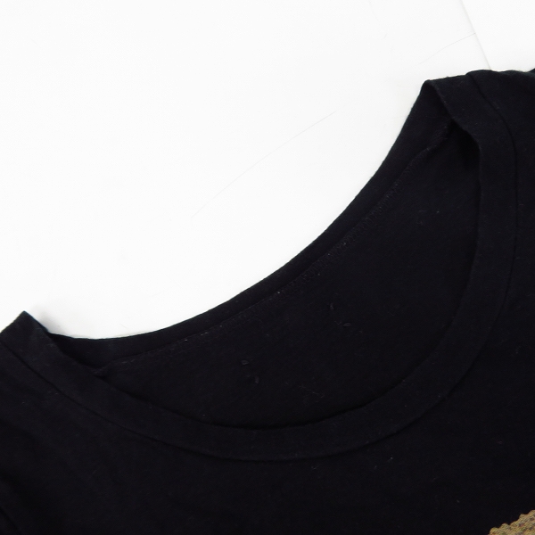 実際に弊社で買取させて頂いたIF SIX WAS NINE/イフシックスワズナイン カットソー ブラック/0の画像 5枚目