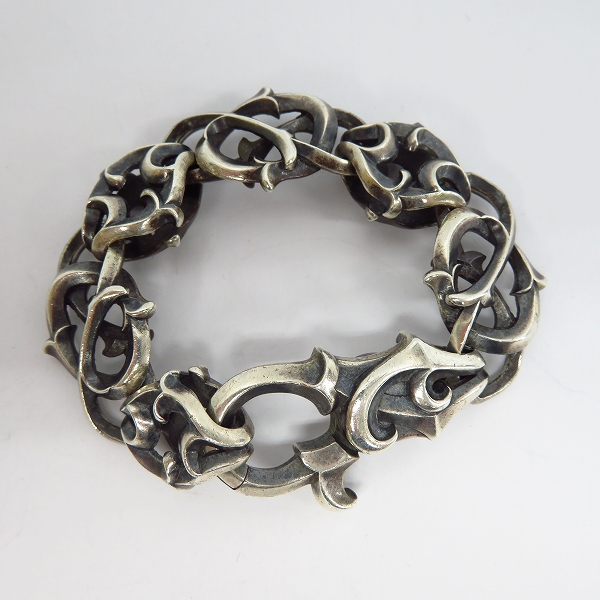 実際に弊社で買取させて頂いたDEAL DESIGN/ディールデザイン レイジングリンク シルバー ブレスレットの画像 3枚目