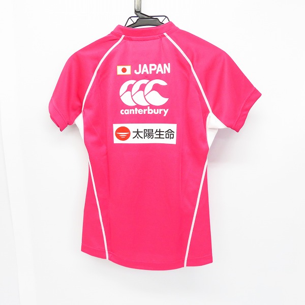 実際に弊社で買取させて頂いた【未使用】CANTERBURY/カンタベリー 女子セブンズ 日本代表 ラグビー プラクティスジャージー/Mの画像 1枚目