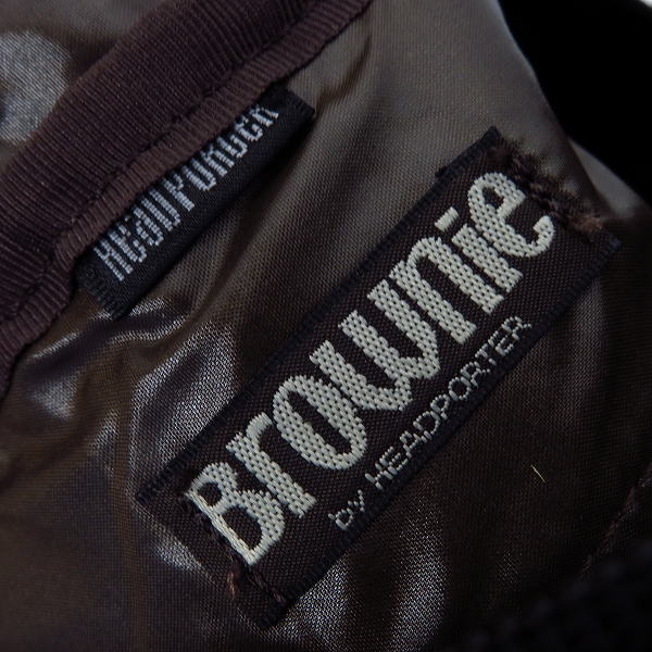 実際に弊社で買取させて頂いたHEAD PORTER/ヘッドポーター ブラウニー ニューウエストバッグの画像 5枚目