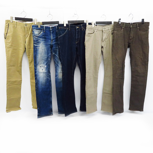 実際に弊社で買取させて頂いたATTACHMENT/アタッチメント FACTOTUM//ファクトタム デニム/ストレートパンツ等 5点セット 