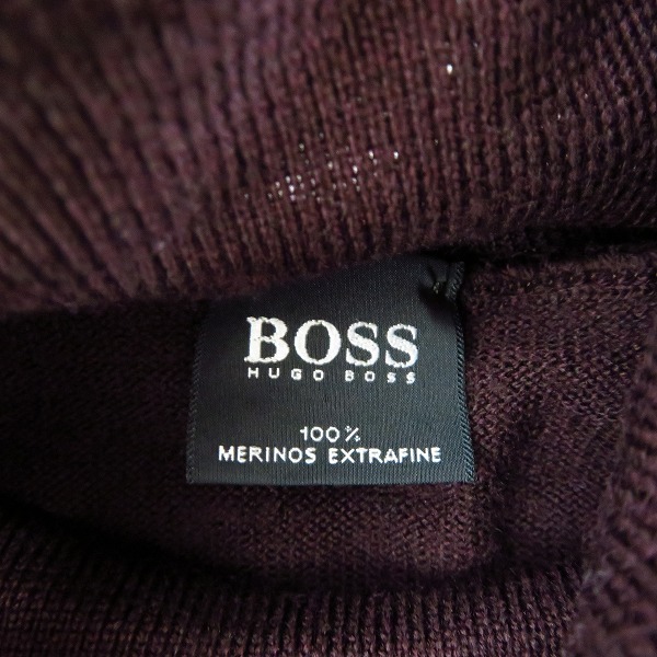 実際に弊社で買取させて頂いたHUGO BOSS/ヒューゴ ボス ウール100% タートルネックニット/46の画像 2枚目