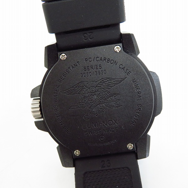 実際に弊社で買取させて頂いたLUMINOX/ルミノックス NAVYSEAL/ネイビー シールズ 3050/3950の画像 3枚目