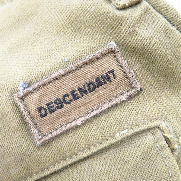 実際に弊社で買取させて頂いたDESCENDANT/ディセンダント コットン カーゴパンツ/1の画像 3枚目