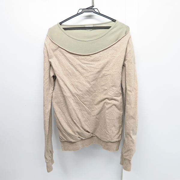 実際に弊社で買取させて頂いたDRIES VAN NOTEN/ドリスヴァンノッテン 長袖 レイヤード カットソー/S