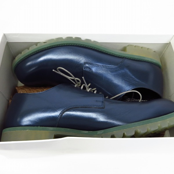 実際に弊社で買取させて頂いたPADRONE×DISCOVERED/パドローネ×ディスカバード DERBY PLAIN TOE SHOSE/42の画像 7枚目