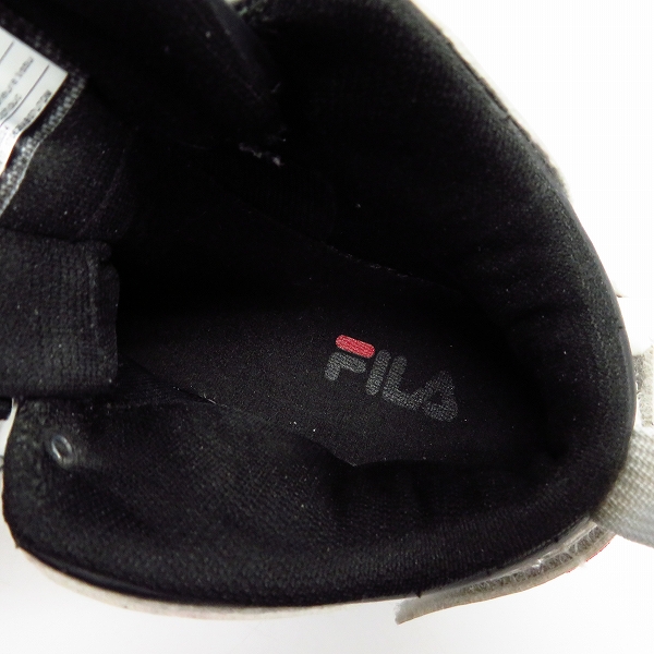 実際に弊社で買取させて頂いたFILA/フィラ  ハイカットスニーカー MFW17001-003/28の画像 4枚目