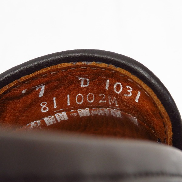 実際に弊社で買取させて頂いたAllen Edmonds/アレンエドモンズ Lake Forest/レイクフォレスト  ペニーローファー 1031 7Dの画像 5枚目