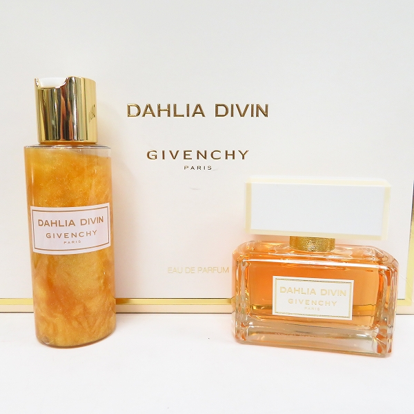 実際に弊社で買取させて頂いたGIVENCHY/ジバンシィー DAHLIA DIVIN オードトワレ ギフトセット