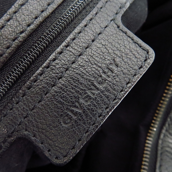 実際に弊社で買取させて頂いたGIVENCHY/ジバンシー レザートート 2WAY ショルダーバッグの画像 4枚目