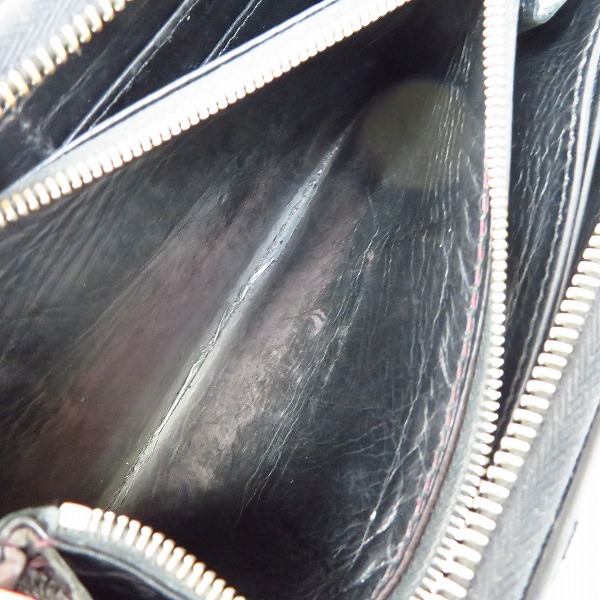 実際に弊社で買取させて頂いた【ギャラ付】BWL/BILL WALL LEATHER/ビルウォールレザー ラウンドジップ/ロングウォレットの画像 5枚目