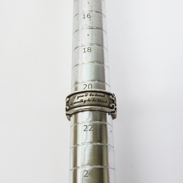 実際に弊社で買取させて頂いたDEAL DESIGN/ディールデザイン ゲートレール リング 21号の画像 6枚目