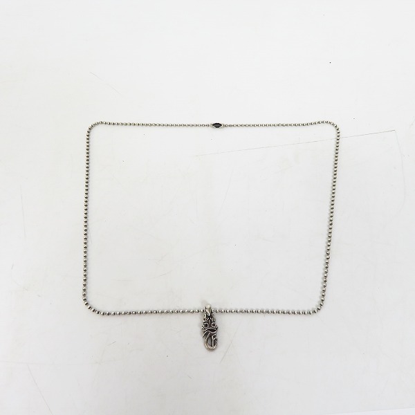 実際に弊社で買取させて頂いたBWL/BILL WALL LEATHER/ビルウォールレザー initial Crown T/イニシャルクラウンT チャーム/ネックレスの画像 6枚目