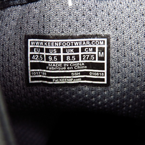 実際に弊社で買取させて頂いたKEEN/キーン アンカレッジ ブーツ III WP 1017789/27.5の画像 5枚目
