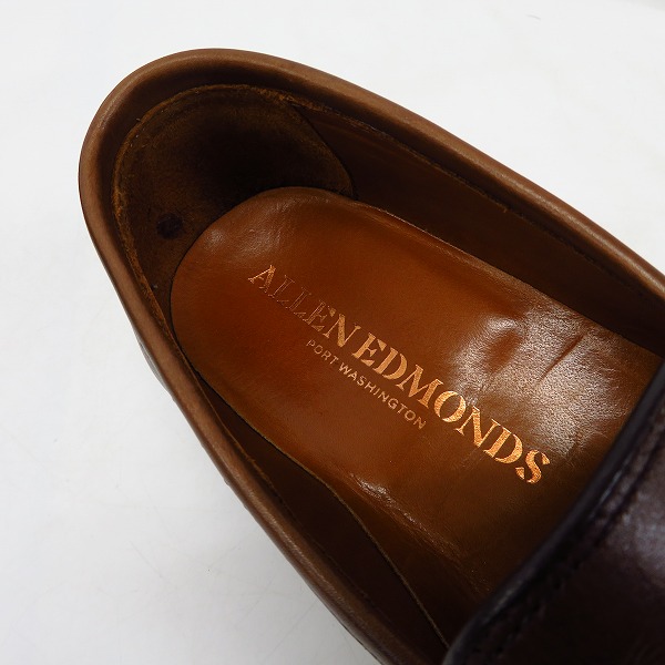 実際に弊社で買取させて頂いたAllen Edmonds/アレンエドモンズ Lake Forest/レイクフォレスト  ペニーローファー 1031 7Dの画像 4枚目