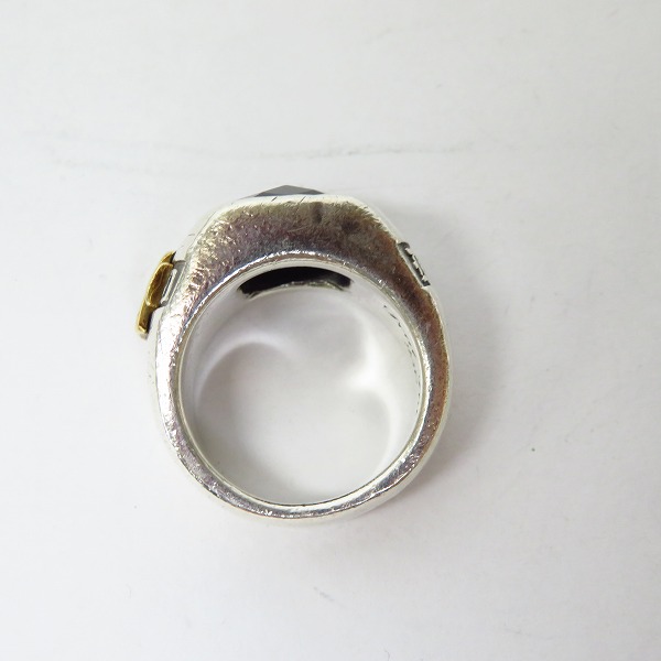 実際に弊社で買取させて頂いたDEAL DESIGN/ディールデザイン カレッジリング オニキス 13号の画像 5枚目