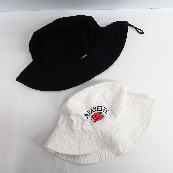 実際に弊社で買取させて頂いた【おまとめ/6点】GOOD ENOUGH/グッドイナフ A BATHING APE/アベイシングエイプ 等 バケットハット/ストローハットの画像 2枚目