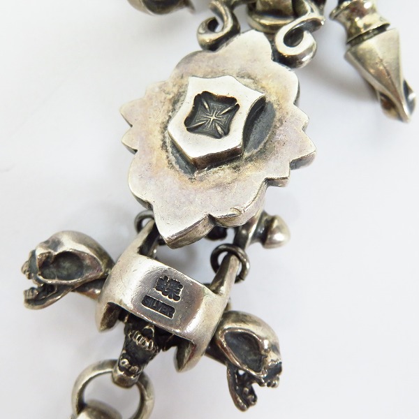 実際に弊社で買取させて頂いたL.S.D/ラウドスタイルデザイン ワンメイク スカルフックキーチェーンの画像 6枚目