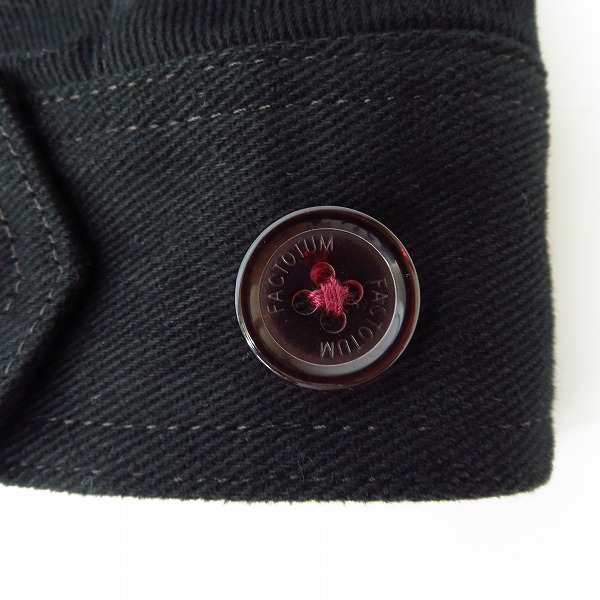 実際に弊社で買取させて頂いた【未使用】FACTOTUM/ファクトタム ショールニットブルゾン 01020124/44の画像 6枚目