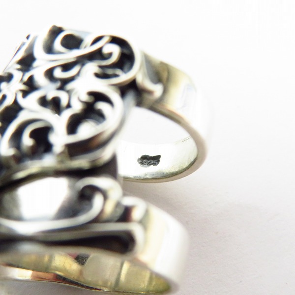 実際に弊社で買取させて頂いたDEAL DESIGN/ディールデザイン シェードアーマーリング ハーフの画像 6枚目