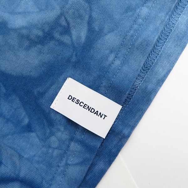 実際に弊社で買取させて頂いたDESCENDANT×THE MOUNTAIN/ディセンダント×ザマウンテン タイダイ柄 プリントTシャツ/カットソー/Mの画像 5枚目