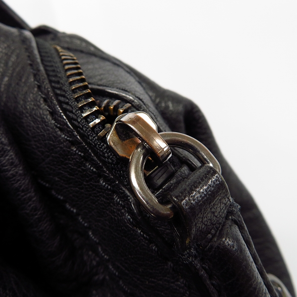 実際に弊社で買取させて頂いたGIVENCHY/ジバンシー レザートート 2WAY ショルダーバッグの画像 6枚目