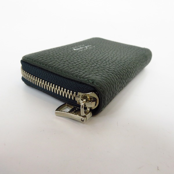 実際に弊社で買取させて頂いた【未使用】MASTERPIECE/マスターピース DEATER ラウンドカードケース/グリーン/525099-sの画像 2枚目