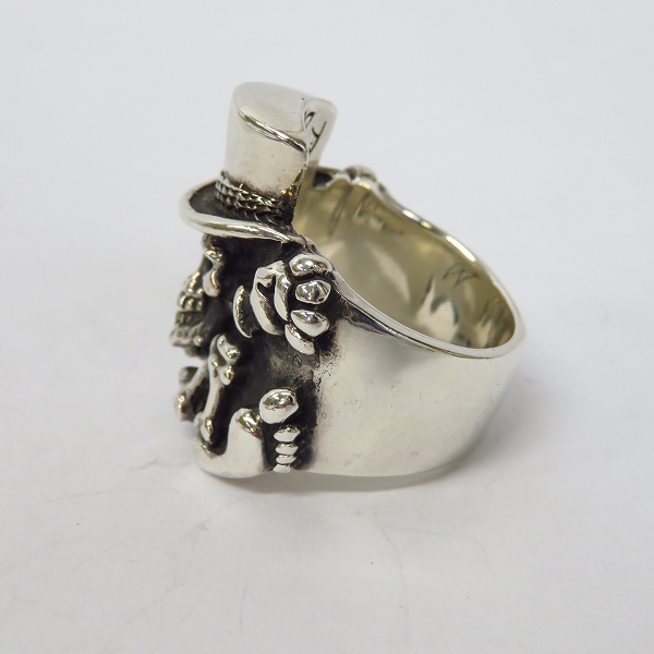 実際に弊社で買取させて頂いた【ギャラ付き】CRAZY PIG/クレイジーピッグ チーキーゴメス マスコットリング/23.5号の画像 2枚目