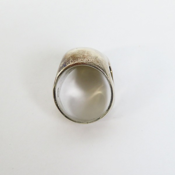 実際に弊社で買取させて頂いたCRAZY PIG/クレイジーピッグ 限定スカル リング 18号の画像 4枚目