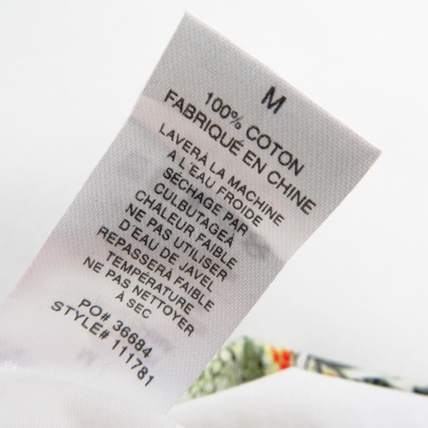 実際に弊社で買取させて頂いたSTUSSY×Hoffman/ステューシー×ホフマン 総柄 半袖アロハシャツ/Mの画像 4枚目