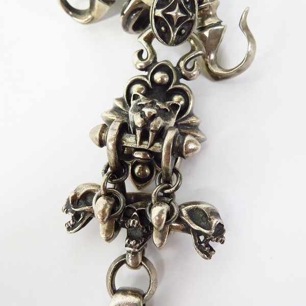 実際に弊社で買取させて頂いたL.S.D/ラウドスタイルデザイン ワンメイク スカルフックキーチェーンの画像 3枚目