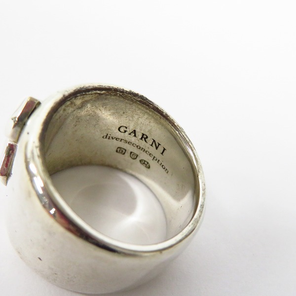 実際に弊社で買取させて頂いたGARNI/ガルニ Ivy G Ring L 20.5号の画像 5枚目