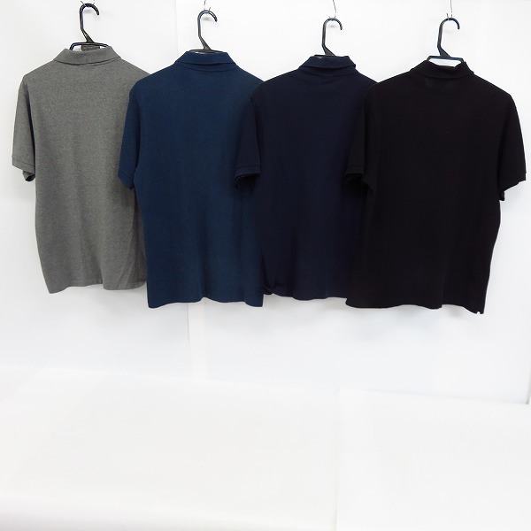実際に弊社で買取させて頂いたLACOSTE/ラコステ 半袖 ポロシャツ 4点セットの画像 1枚目