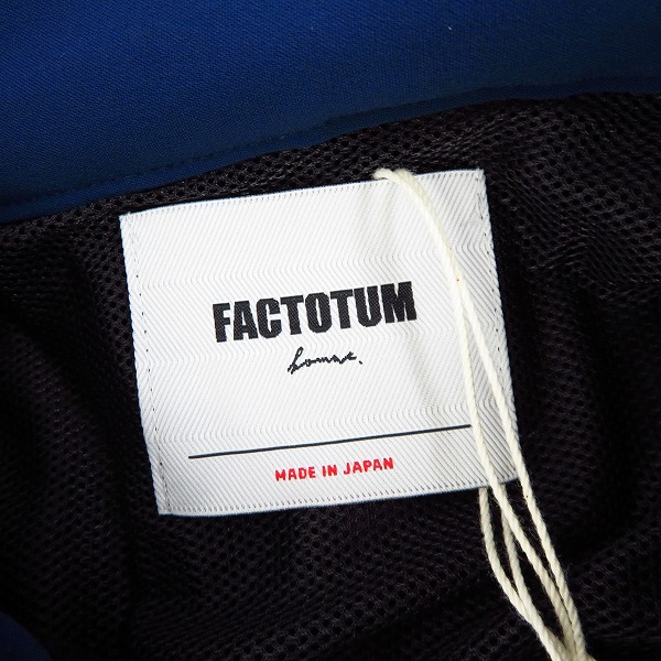 実際に弊社で買取させて頂いた【未使用】FACTOTUM/ファクトタム パネルコンビネーション パネルネックプルオーバー 01080635/44の画像 2枚目