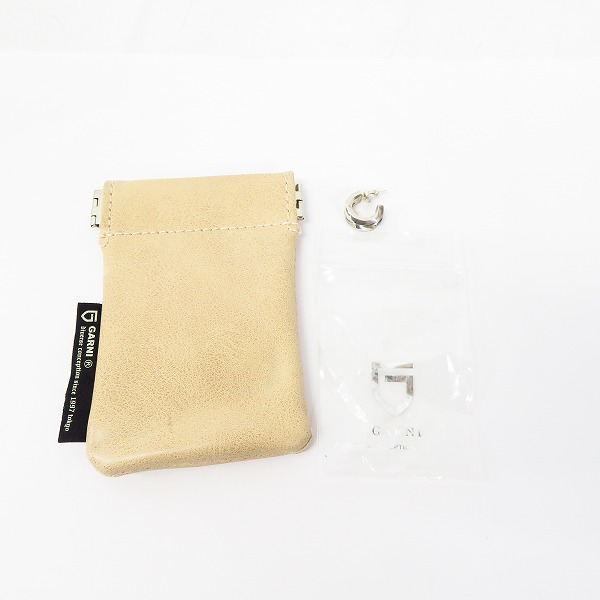 実際に弊社で買取させて頂いたGARNI/ガルニ ピアス SV/K18の画像 7枚目