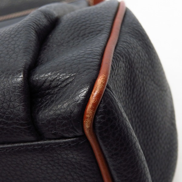 実際に弊社で買取させて頂いたBALLY/バリー レザー ハンドバッグ/ショルダーバッグの画像 5枚目